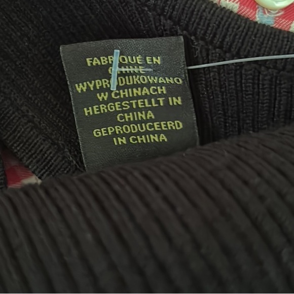 NEW House of Harlow 1960 Black Ribbed Midriff Cutout Bodycon Midi Dress - XS - Picture 14 of 15